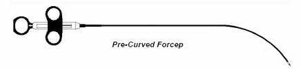 endomyocardial biopsy Pre-Curved Forcep